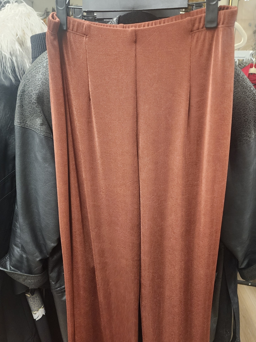 Chico's Wide-Leg Pants in Rust